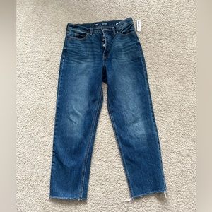 Old Navy Extra High Rise Straight Jeans